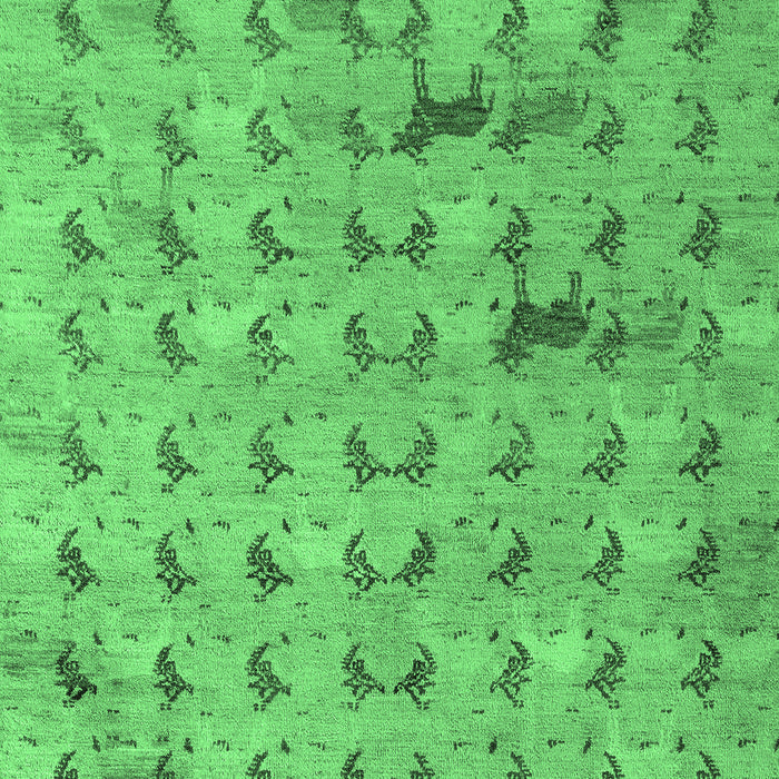 Abstract Emerald Green Modern Rug, abs5425emgrn