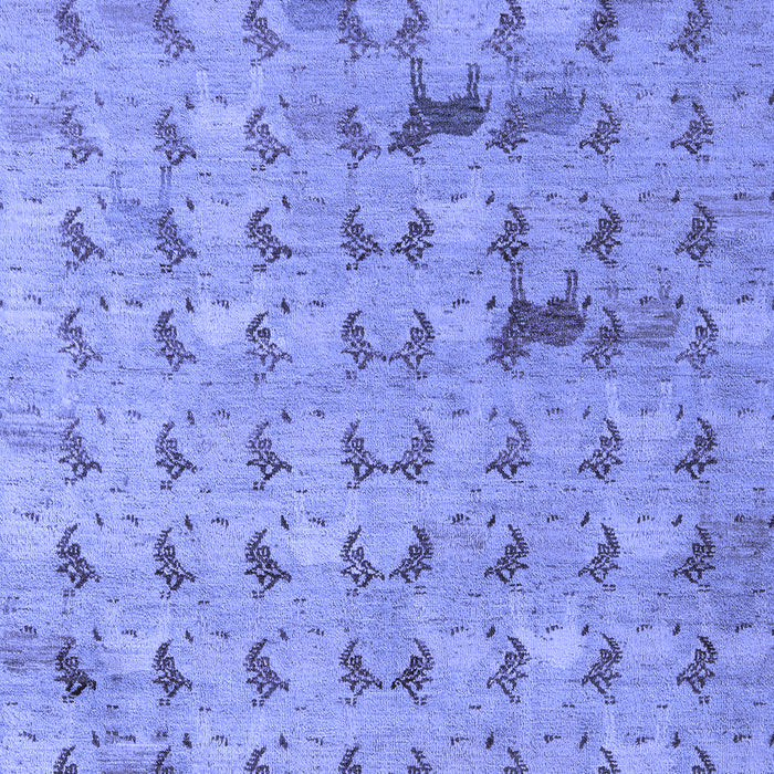 Abstract Blue Modern Rug, abs5425blu