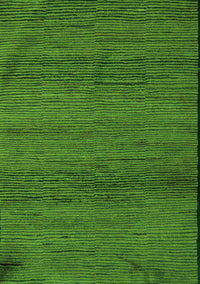 Abstract Green Modern Rug, abs5426grn