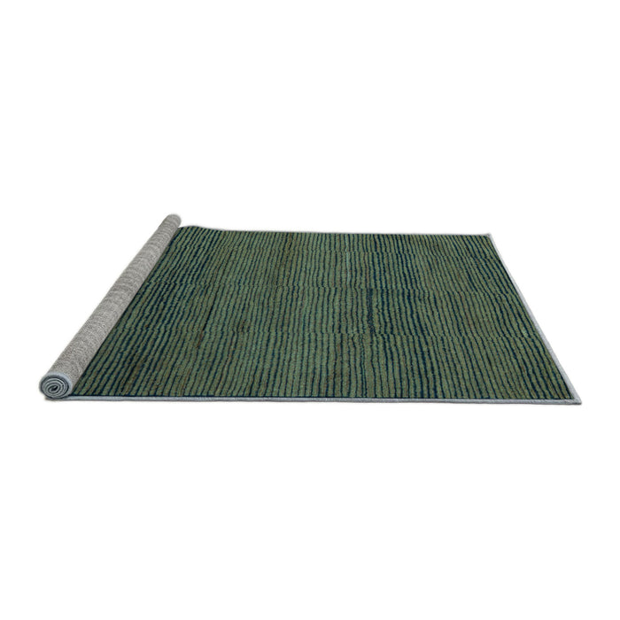 Sideview of Machine Washable Abstract Light Blue Modern Rug, wshabs5426lblu