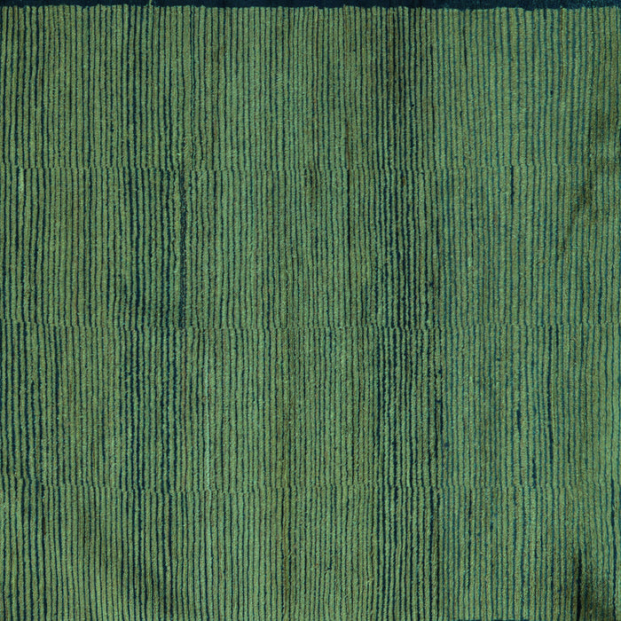 Square Abstract Turquoise Modern Rug, abs5426turq