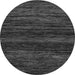 Round Machine Washable Abstract Gray Modern Rug, wshabs5427gry