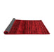 Abstract Red Modern Area Rugs