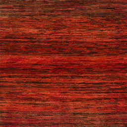 Square Abstract Red Modern Rug, abs5427