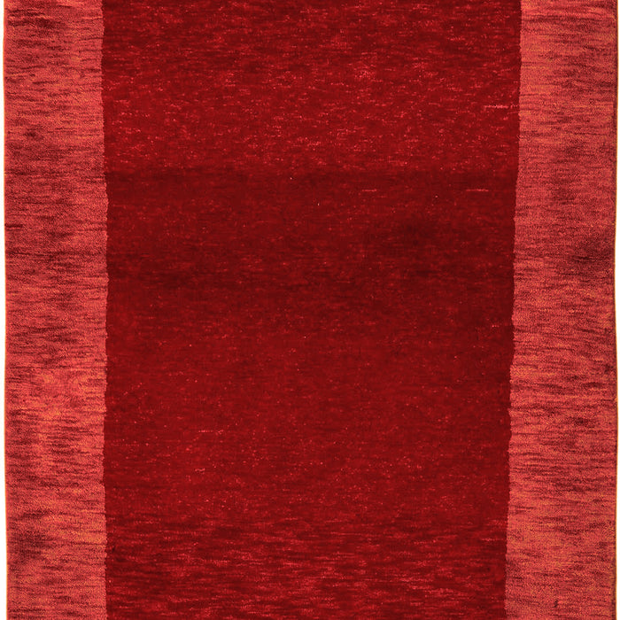 Abstract Orange Modern Rug, abs5428org