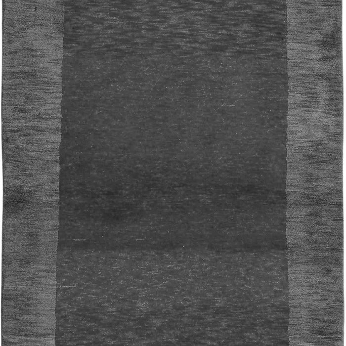 Machine Washable Abstract Gray Modern Rug, wshabs5428gry