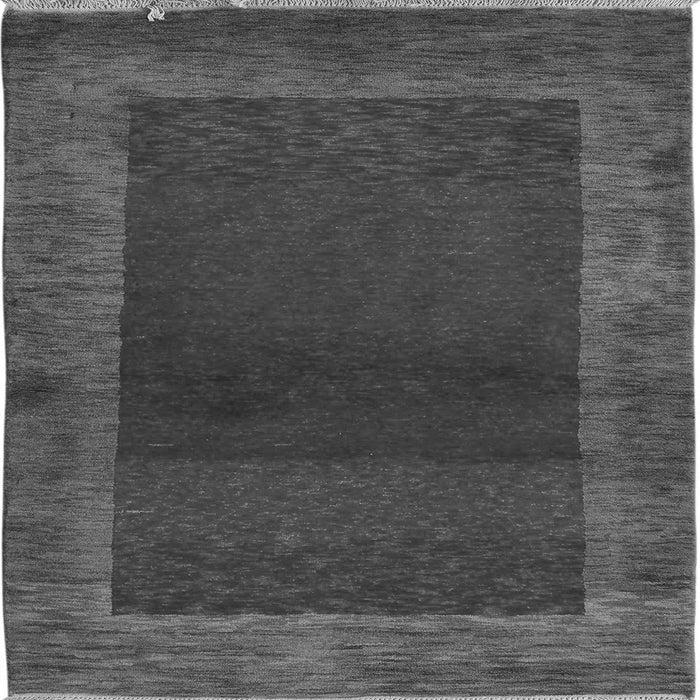 Square Machine Washable Abstract Gray Modern Rug, wshabs5428gry