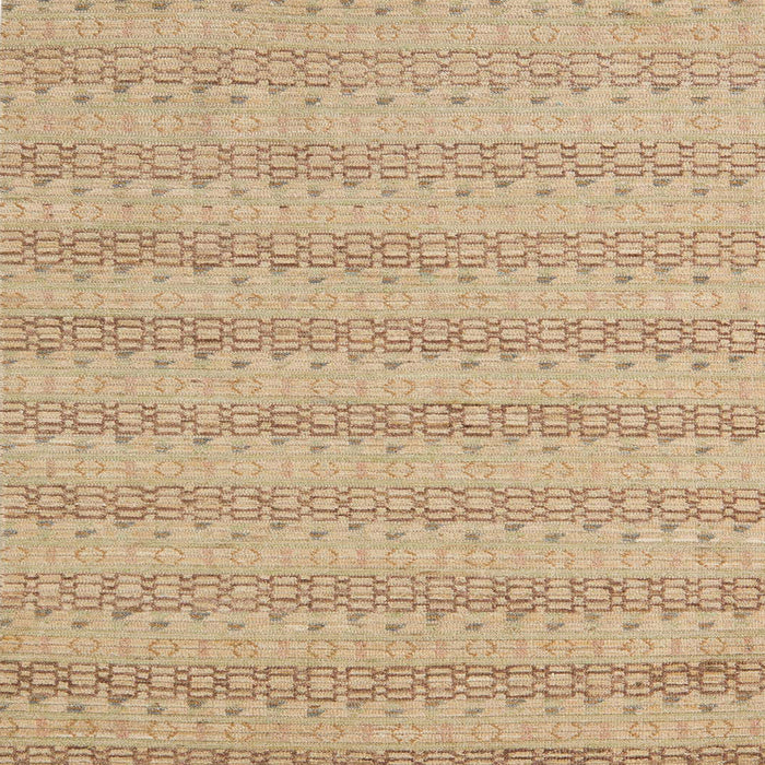 Square Abstract Yellow Modern Rug, abs5429