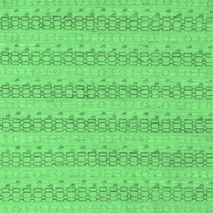 Machine Washable Abstract Emerald Green Modern Area Rugs, wshabs5429emgrn