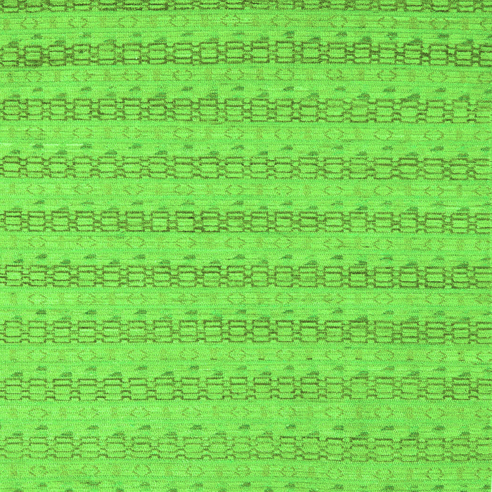 Square Abstract Green Modern Rug, abs5429grn