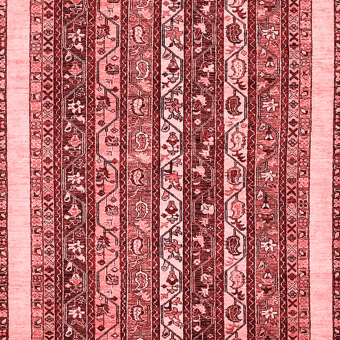 Machine Washable Abstract Red Modern Rug, wshabs542red