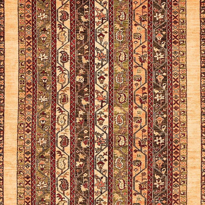 Abstract Orange Modern Rug, abs542org