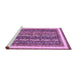 Sideview of Machine Washable Abstract Purple Modern Area Rugs, wshabs542pur