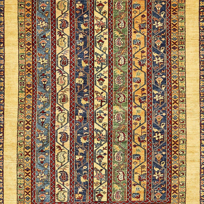 Abstract Red Brown Modern Rug, abs542