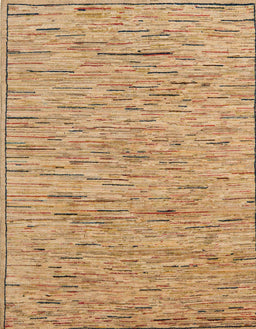Abstract Chocolate Brown Modern Rug, abs5430