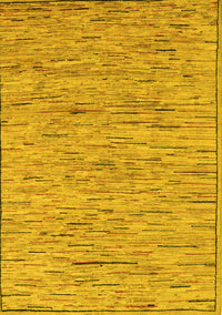 Abstract Yellow Modern Rug, abs5430yw