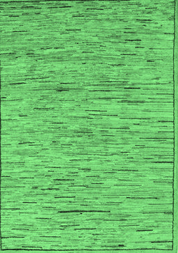 Abstract Emerald Green Modern Rug, abs5430emgrn