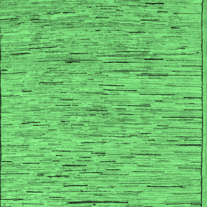 Machine Washable Abstract Emerald Green Modern Area Rugs, wshabs5430emgrn