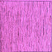 Square Abstract Purple Modern Rug, abs5430pur