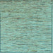 Square Abstract Light Blue Modern Rug, abs5430lblu