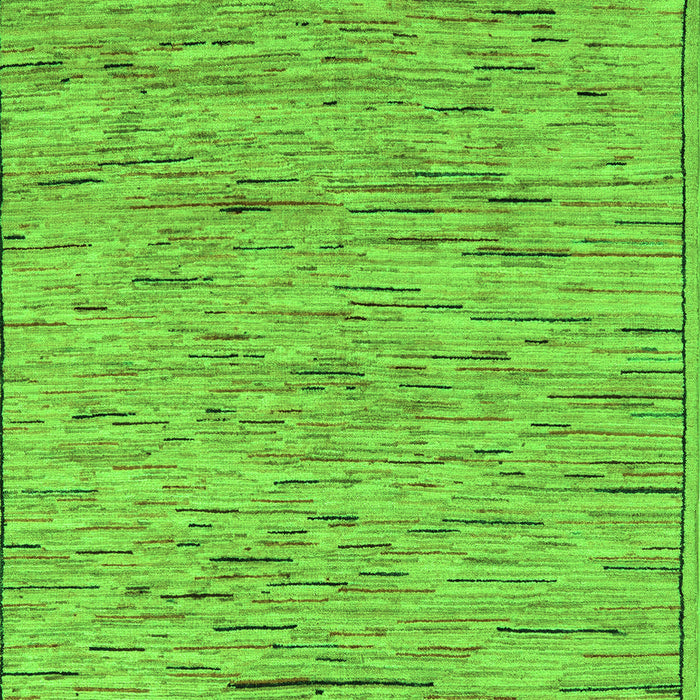 Abstract Green Modern Rug, abs5430grn