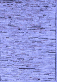 Abstract Blue Modern Rug, abs5430blu