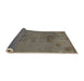 Sideview of Abstract Khaki Green Modern Rug, abs5431