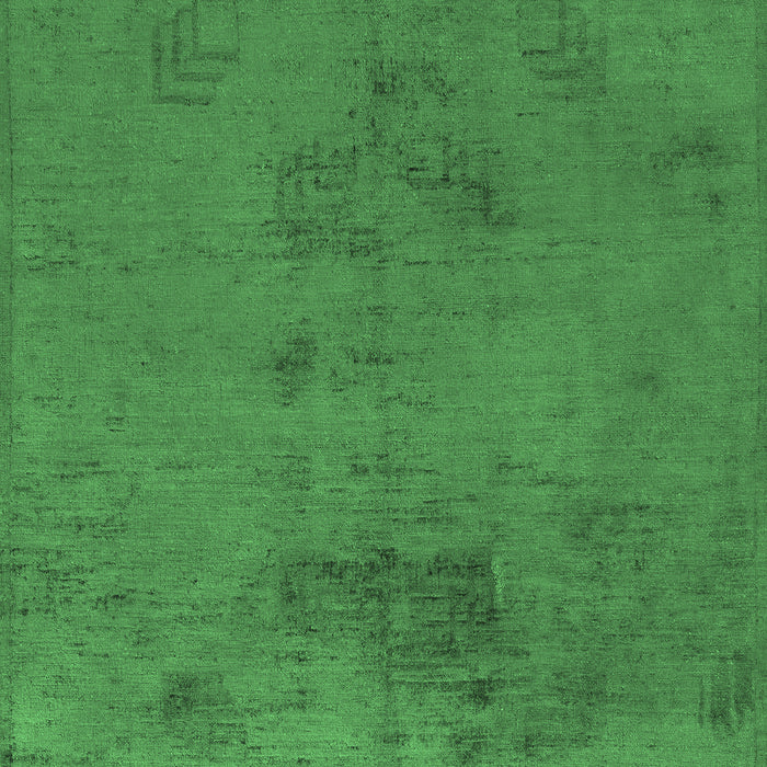 Machine Washable Abstract Emerald Green Modern Area Rugs, wshabs5431emgrn