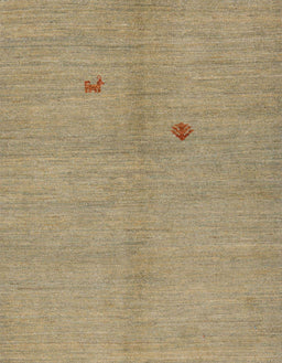 Machine Washable Abstract Brown Green Rug, wshabs5432