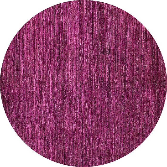 Round Abstract Pink Modern Rug, abs5433pnk