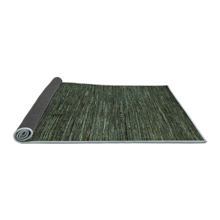 Sideview of Abstract Light Blue Modern Rug, abs5433lblu