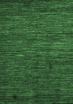 Abstract Emerald Green Modern Rug, abs5433emgrn