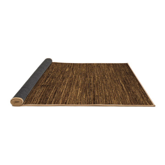 Sideview of Abstract Brown Modern Rug, abs5433brn
