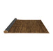 Sideview of Abstract Brown Modern Rug, abs5433brn