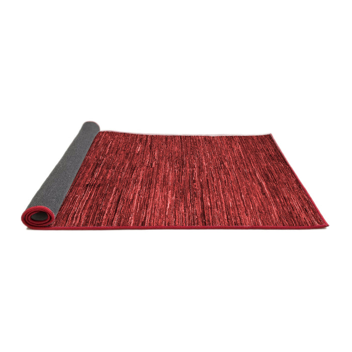 Abstract Red Modern Area Rugs