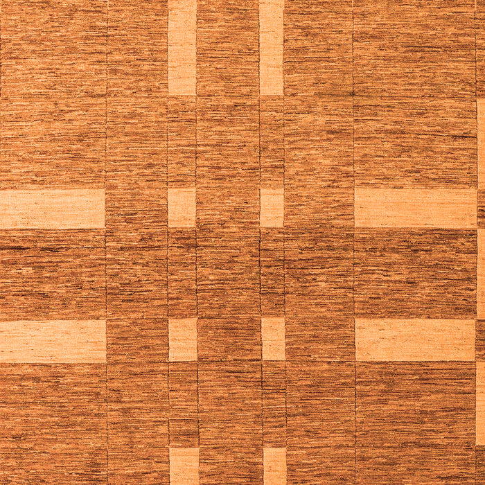 Abstract Orange Modern Rug, abs5434org