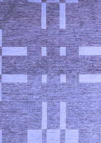 Abstract Blue Modern Rug, abs5434blu