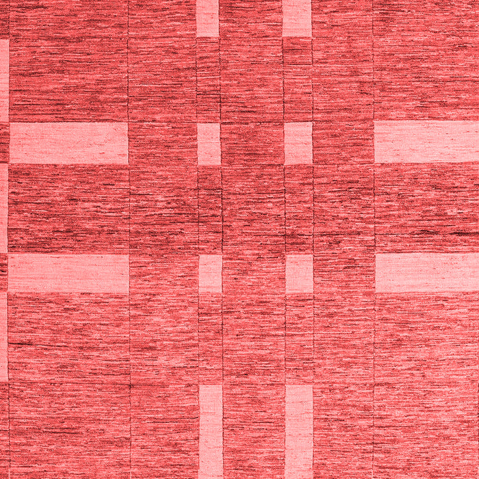 Machine Washable Abstract Red Modern Rug, wshabs5434red