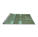 Sideview of Machine Washable Abstract Light Blue Modern Rug, wshabs5434lblu