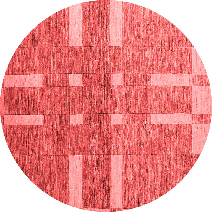 Machine Washable Abstract Red Modern Rug, wshabs5434red
