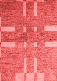 Abstract Red Modern Rug, abs5434red