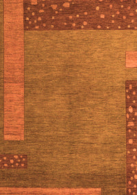 Abstract Orange Modern Rug, abs5435org