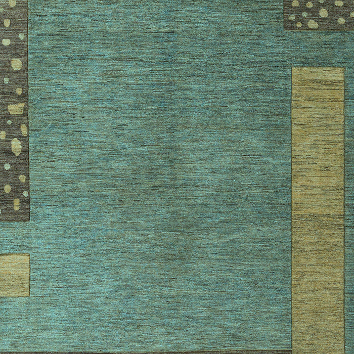 Machine Washable Abstract Light Blue Modern Rug, wshabs5435lblu