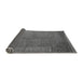 Sideview of Abstract Gray Modern Rug, abs5435gry