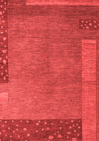 Abstract Red Modern Rug, abs5435red