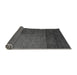 Sideview of Abstract Gray Modern Rug, abs5436gry