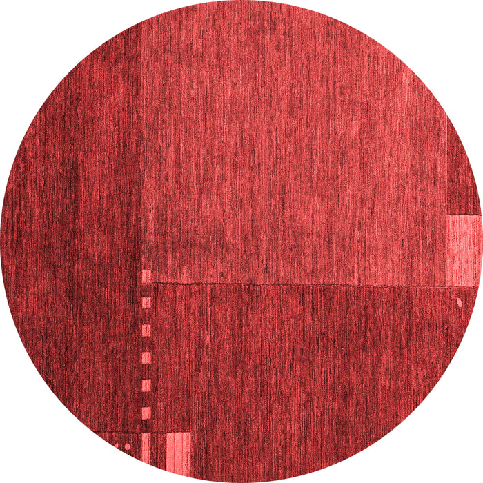 Machine Washable Abstract Red Modern Rug, wshabs5436red