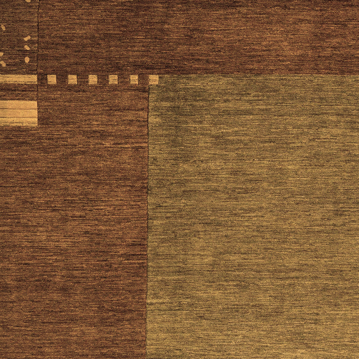 Machine Washable Abstract Brown Modern Rug, wshabs5436brn