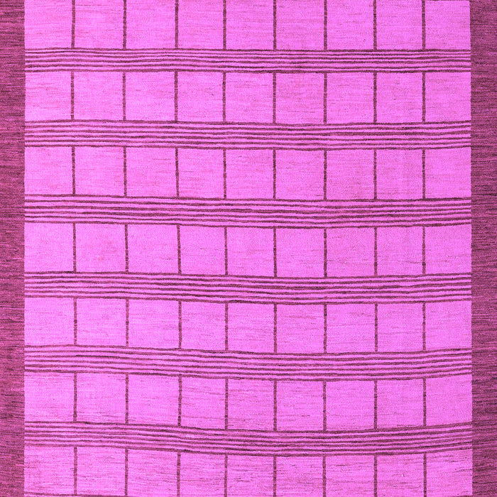 Checkered Purple Modern Rug, abs5437pur