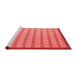 Modern Red Washable Rugs